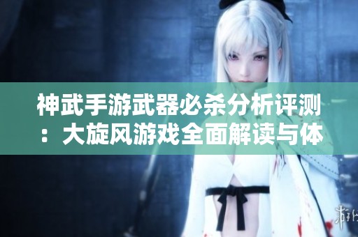 神武手游武器必杀分析评测：大旋风游戏全面解读与体验分享