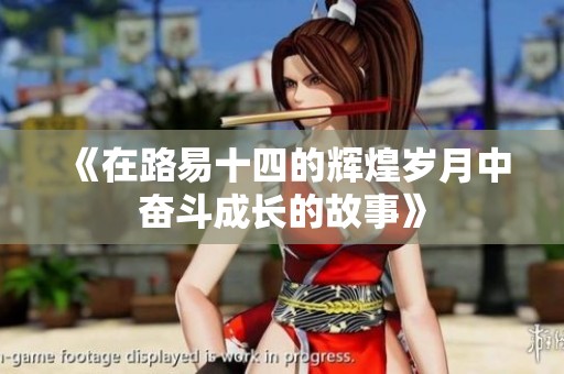 《在路易十四的辉煌岁月中奋斗成长的故事》