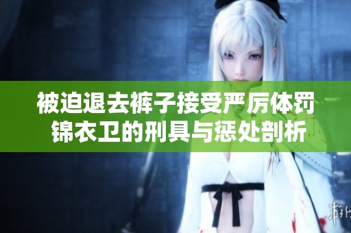 被迫退去裤子接受严厉体罚 锦衣卫的刑具与惩处剖析