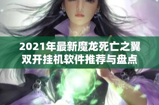 2021年最新魔龙死亡之翼双开挂机软件推荐与盘点