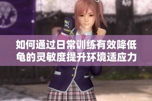 如何通过日常训练有效降低龟的灵敏度提升环境适应力
