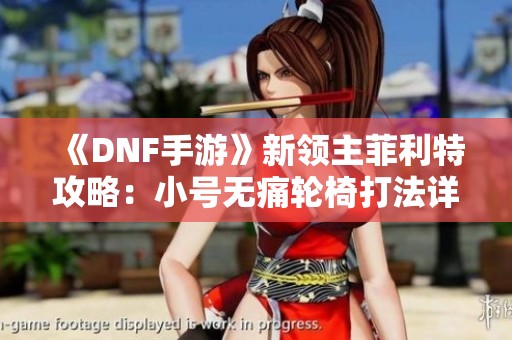 《DNF手游》新领主菲利特攻略：小号无痛轮椅打法详解