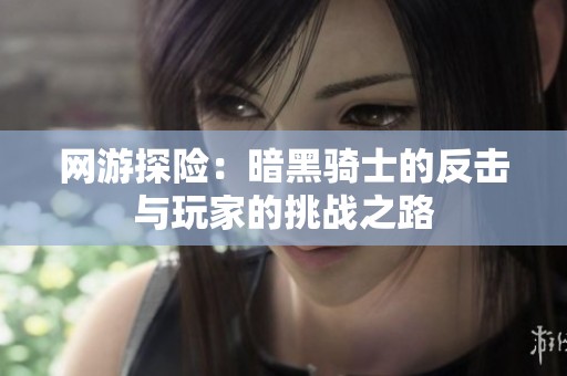 网游探险：暗黑骑士的反击与玩家的挑战之路