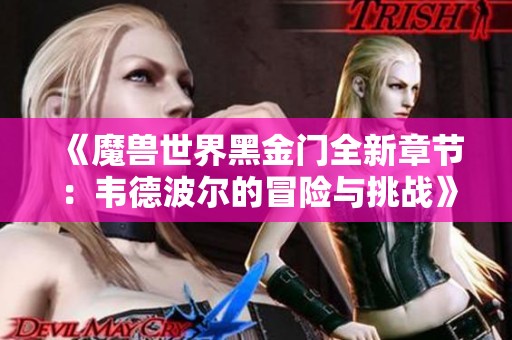 《魔兽世界黑金门全新章节：韦德波尔的冒险与挑战》