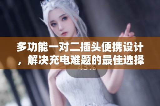 多功能一对二插头便携设计，解决充电难题的最佳选择
