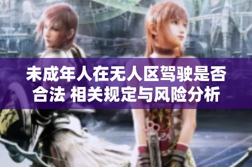 未成年人在无人区驾驶是否合法 相关规定与风险分析
