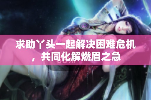 求助丫头一起解决困难危机，共同化解燃眉之急