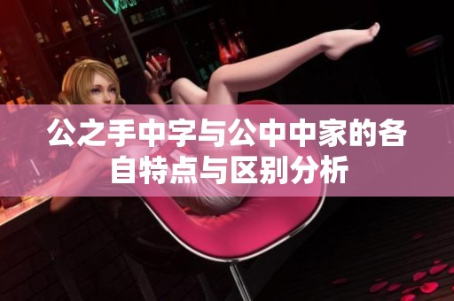 公之手中字与公中中家的各自特点与区别分析