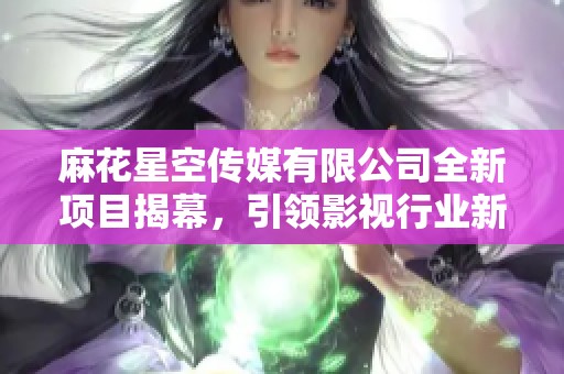 麻花星空传媒有限公司全新项目揭幕，引领影视行业新潮流