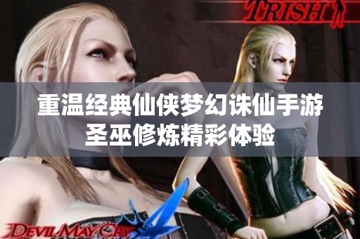 重温经典仙侠梦幻诛仙手游圣巫修炼精彩体验