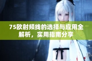 75欧射频线的选择与应用全解析，实用指南分享