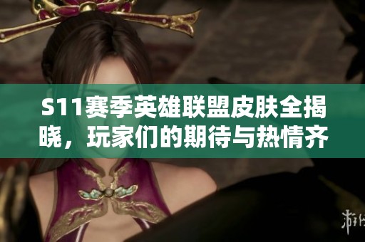 S11赛季英雄联盟皮肤全揭晓，玩家们的期待与热情齐聚一堂